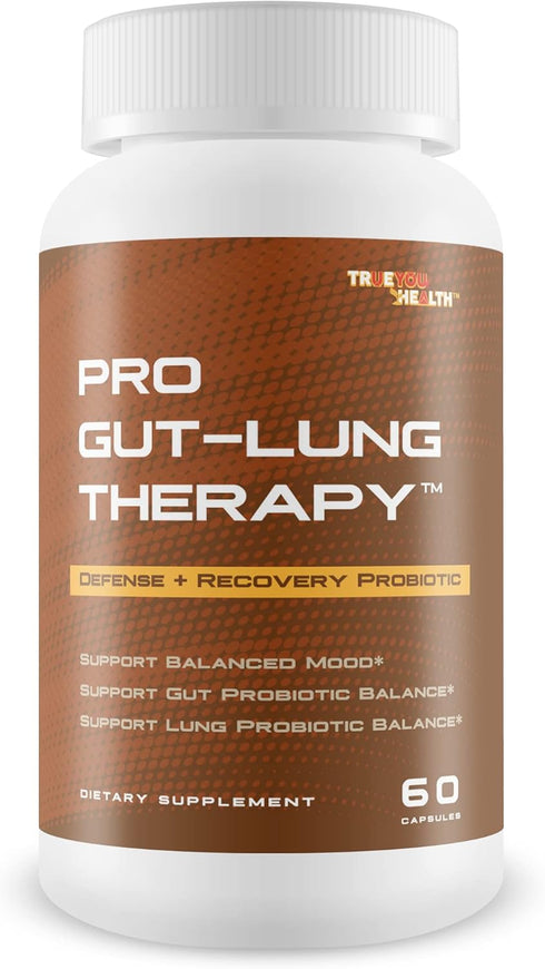 Pro Gut-Lung Therapy, Probiotic Mood Support for Balanced Mood, Gut & Lung Probiotic Balance, Overall Health Support