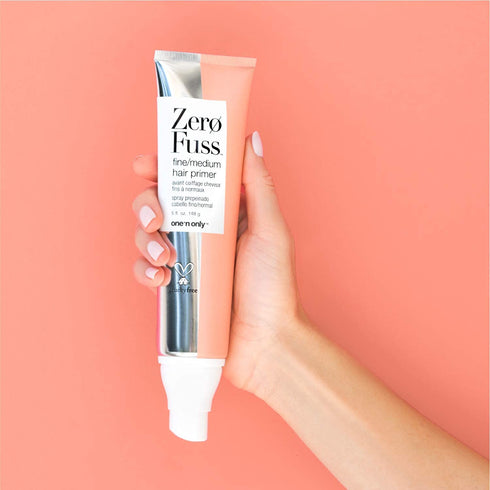 Zero Fuss Fine to Medium Hair Primer, Leave-in Spray, Detangles and Smooths, Humidity Resistant, 5 Fl. Oz