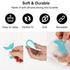 Eyeliner Stencils 2Pcs, Reusable Silicone Eyeliner Aid, Multifunctional Makeup Stencil for Beginners, Blue