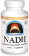 Source Naturals NADH 10mg, 10 Tablets, Boost Energy and Mental Alertness