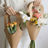 WWT 50 Pcs Flower Bouquet Bags with Handles - Perfect for Events