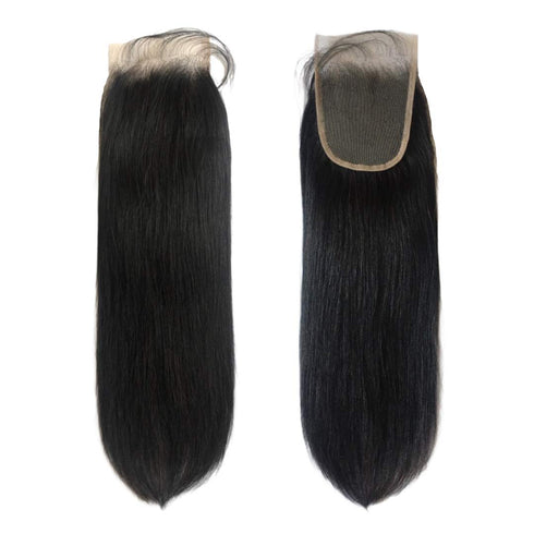 Joe Green 4x4 +1” HD Transparent Closure - 100% Virgin Remy Human Hair, Pre-Plucked Baby Hair, 10 Inch