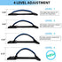Back Stretcher, Lumbar Pain Relief Device (4 Level) | Multi-Level Back Cracker for Herniated Disc, Sciatica Support