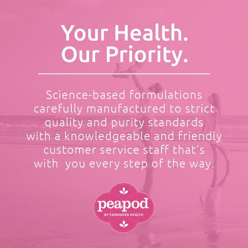 Fairhaven Health PeaPod Omega-3 Premium Fish Oil Supplement for Healthy Pregnancy, Citrus Flavor
