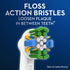 Pack 4 Oral-B Floss Action Replacement Brush Heads for an Oral-B Electric Toothbrush