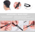 HX AURIZE Face Mask Extender Holders, Adjustable Black 4 Pcs to Protect Ears