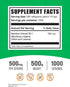 BulkSupplements.com Bamboo Extract Powder, Silica Supplements, Herbal & Gluten Free, 500mg per Serving