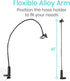 Vive CPAP Hose Holder for Bed - Adjustable Clamp Stand for CPAP Tubing, Prevents Tube Leakage and Tangle