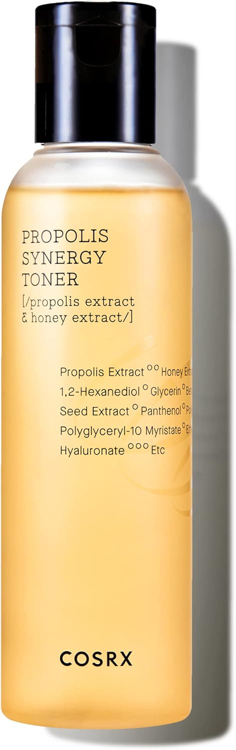 COSRX Full Fit Propolis Synergy Toner, 150ml / 5.07 fl.oz | Korean Skin Care, Propolis 72.6%, Honey 10.7%, Instant