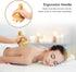 Tool-5.5 4.3 inches Wood Therapy Massage Tool Wooden Lymphatic Drainage Massager One-Handed Body Sculpting