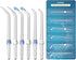 Replacement Heads for Waterpik Water Flosser, 2 Classic Jet Tips, 2 Orthodontic Tips, 2 Plaque Seeker Tips