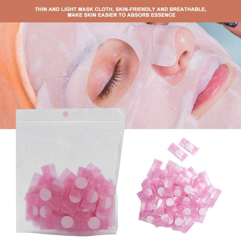 YUYTE Portable DIY Compressed Facial Sheet, Individually Wrapped Paper for Face Skin Care