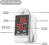 FL400 Pulse Oximeter with Neck/wrist Cord, Carrying Case and Batteries- White