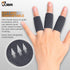 JBM Finger Sleeves 5 Pack, Sport Finger Brace Protector Compression Sleeve for Arthritis