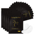 Vaincre 120 Pairs Hydrogel Eye Patches, Gel Eye Pads for Lash Extensions, Beauty Tools
