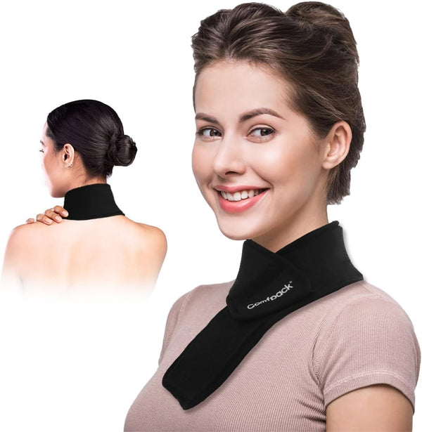 Neck Ice Pack Wrap Gel - Reusable Hot Cold Therapy Ice Pack for Neck Pain Relief