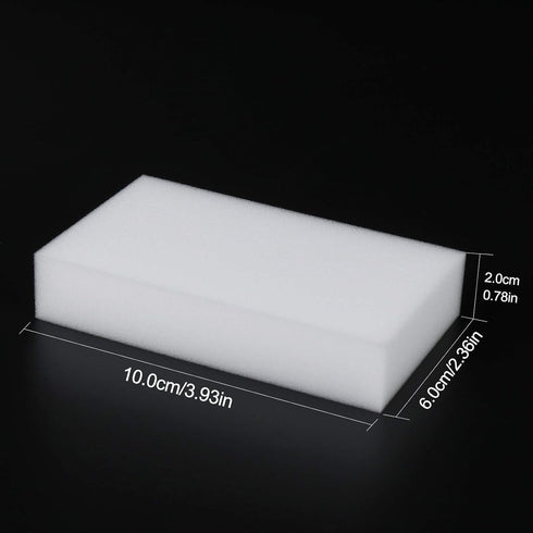 Trendbox 50 Pack Melamine Sponges - Magic Cleaning Sponges in Bulk for Dishes and Eraser Cleaning