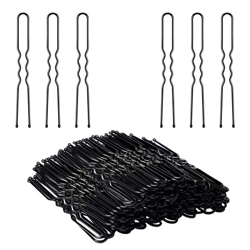 U Shaped IKOCO Hair Pins for Women's Ballet Buns, 2.4 inch with Storage Box