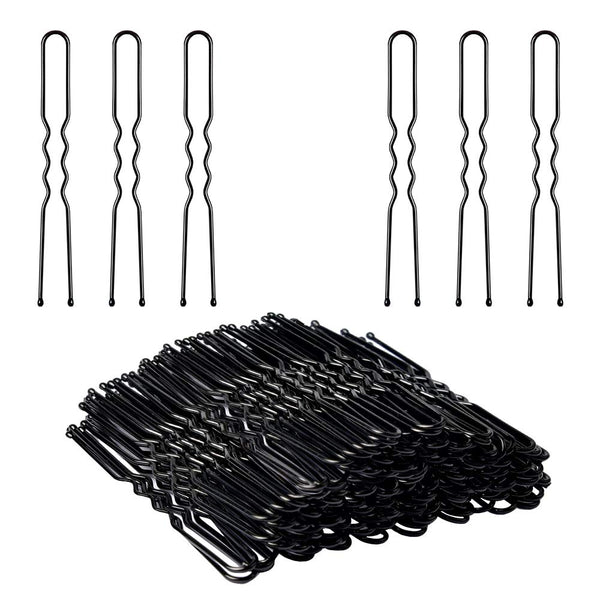 U Shaped IKOCO Hair Pins for Women's Ballet Buns, 2.4 inch with Storage Box