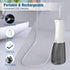 Cordless Water Dental Flosser for Teeth - QFBUDR, Portable Rechargeable IPX7 Waterproof Oral Irrigator, 5 Modes