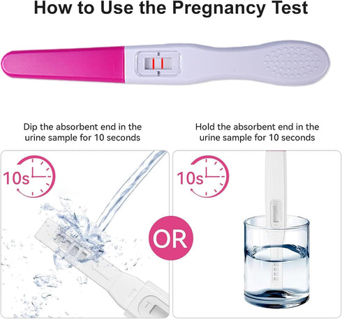 Tests,6 10 MIU/ml,Over 99% 3 Packs Pregnancy Test Early Detection HCG Days Before Missed Period,High Sensitivity