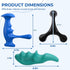 OLLBIT 3PCS Massage,Set 1 1 3-Legged (3 Thumb Saver Massage Tools,Manual Deep Tissue Include Green Thumb Protector Tool