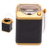 Mini Simulation Washing Machine, Mini Electric Brush Washing Machine Cleansing Machine Mini Washing Machine, for Girls Ladies Cleaning Cosmetic Tool(gold)