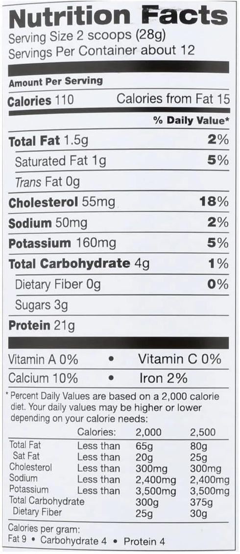 Teraswhey Simply Pure Whey Protein, Bourbon Vanilla, 12 oz,Package may vary