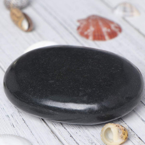 Hot Natural Massage Stones Essential Massage Stones Hot Stones Rocks for SPA Massage 10*8cm Convex Side Hot Hot Foot Massage Hot Reflexology