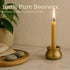 Luxora 50 Set, Set 20 (50 Set Australian Made Minute Pure Beeswax Candles, Beeswax Meditation Candle of mini Candles