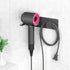 XIGOO Self Adhesive Hair Dryer Holder Wall Mounted-Bathroom Hair Blow Dryer Rack Organizer Compatible with Supersonic