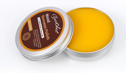 Wood Beeswax Polish for Furniture and Floor, Traditional Beeswax Polish for Violin, Cello, Guitar, 3.52 fl. oz/100ml