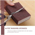 10pcs Natural Sea Sponge Dish Sponge Bulk Polishing Pad Cleaner Year of Cake Toppercarborundum Sponge Brush