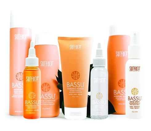 Surface Hair Bassu Moisture Conditioner, Vegan & Paraben Free, Moringa & Babassu Oil for Shine & Moisture