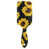 Sunflower Black Hair Brush for Wet & Dry Hair, Soft Bristles Anti-Static Air Cushion Comb for Women
