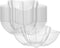 Elegant Clear Mini Stardish (3 oz.) - Premium Plastic Star-Shaped Dishes (Pack of 12) - Perfect for Banquets, Dinners, Parties, Upscale Caterings & Home Use by Lillian Tablesettings