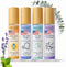 Soulina Set of 4 Essential Oil Roller Sleep, Energy, Breath & Focus
