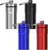 4 Pack Portable Ear Plug Carrying Case with Keychain, Waterproof Metal Ear Bud Holder