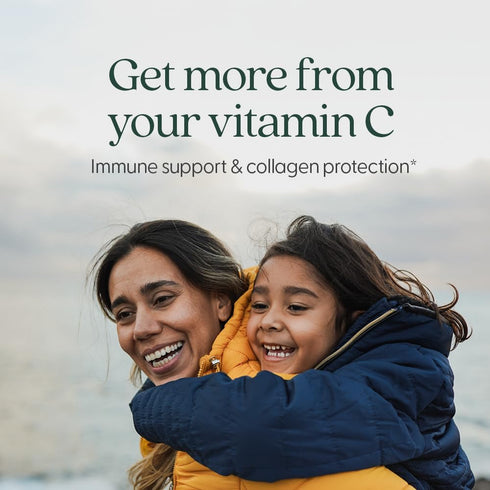 Immune 60 Count New Chapter Fermented Vitamin C + Elderberry, ONE Daily for Support & Collagen Protection, Made