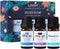 LOXIM Golden Bloom Essential Oil Set of 3 - Midsummer Rain, Starry Night, Silver Sea