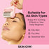 Skin Gym Ice Roller for Face - Anti Aging Ice Face Roller & Eye Roller for Puffiness Relief, Travel Size