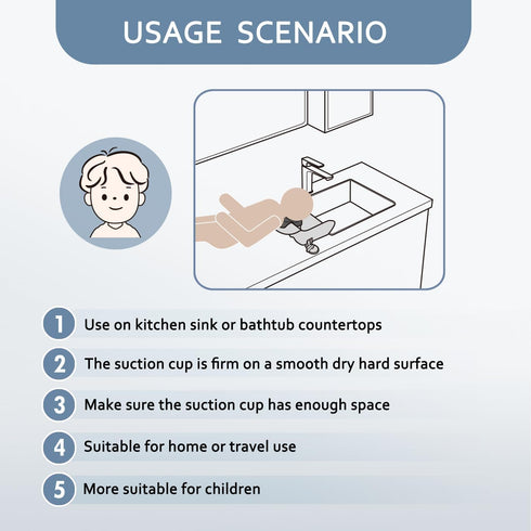 Nolasalon Portable Shampoo Basin for Kids, Baby, Children,Tear Free Hair Washing Basin Tray at Home(White)