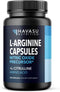 L-Arginine Capsules for Active Males - 120 Count, 1200mg Blend for Enhanced Performance