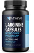 L-Arginine Capsules for Active Males - 120 Count, 1200mg Blend for Enhanced Performance