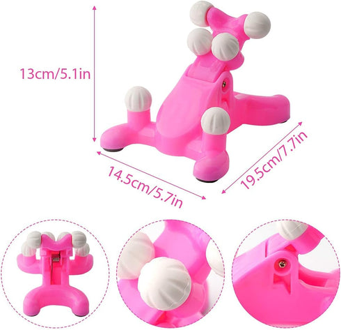 Locisne 6 Tension Headache Relief Products, Cervical Traction for Neck Pain Relief, Massage Traction Pillow