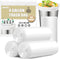 Small Trash Bags 4 Gallon, 100 Count, White Garbage Bags for Office Bedroom Bathroom Trash Can