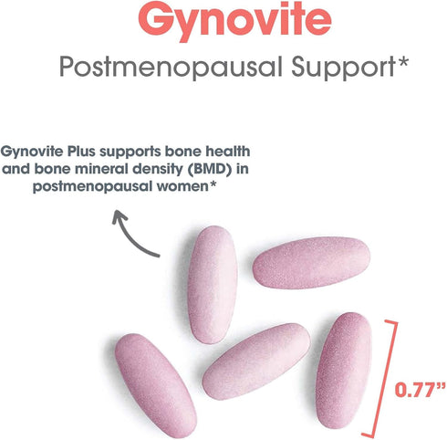 Optimox Gynovite Plus - Menopause Supplements for Women, Multivitamins, Magnesium Support - 180 Count