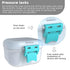 ARGOMAX Leak Proof Denture Bath Cup, Portable Soaking Box with Strainer, Upgraded Version for Dentures and Braces