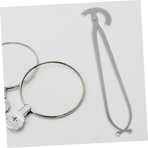 Stainless Steel Pelvic Measuring Tool Ruler Clean Scale Practical Supply for Accurate Internal and External Diameter