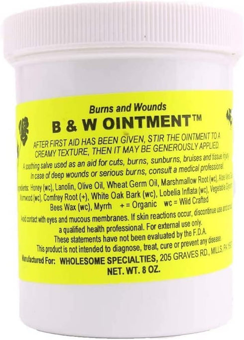Konvalia Naturals Amish Burn Salve Cream Ointment For Healing Wounds, Scars, And Burns -